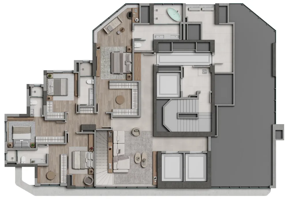 Apartamento, 4 quartos, 182 m² - Foto 14