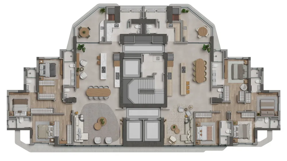 Apartamento, 4 quartos, 182 m² - Foto 5
