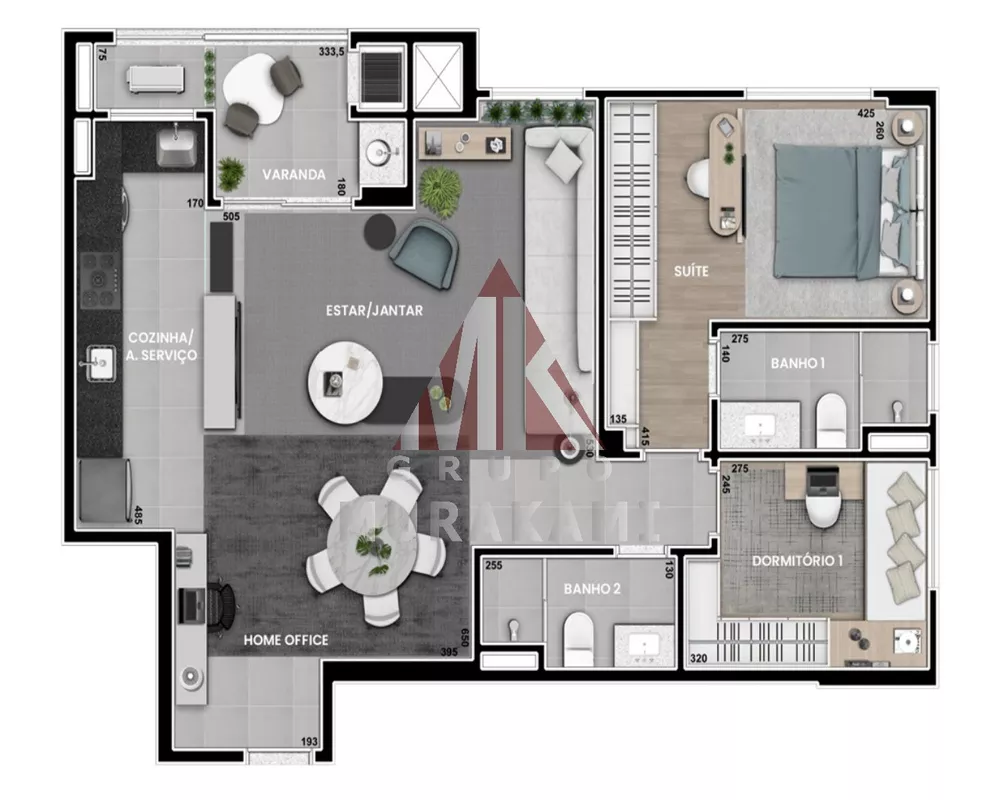 Apartamento, 3 quartos, 85 m² - Foto 4