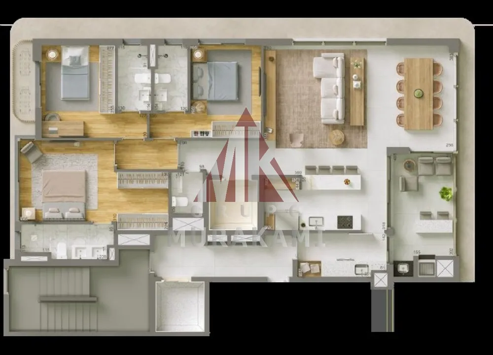 Apartamento, 3 quartos, 155 m² - Foto 13