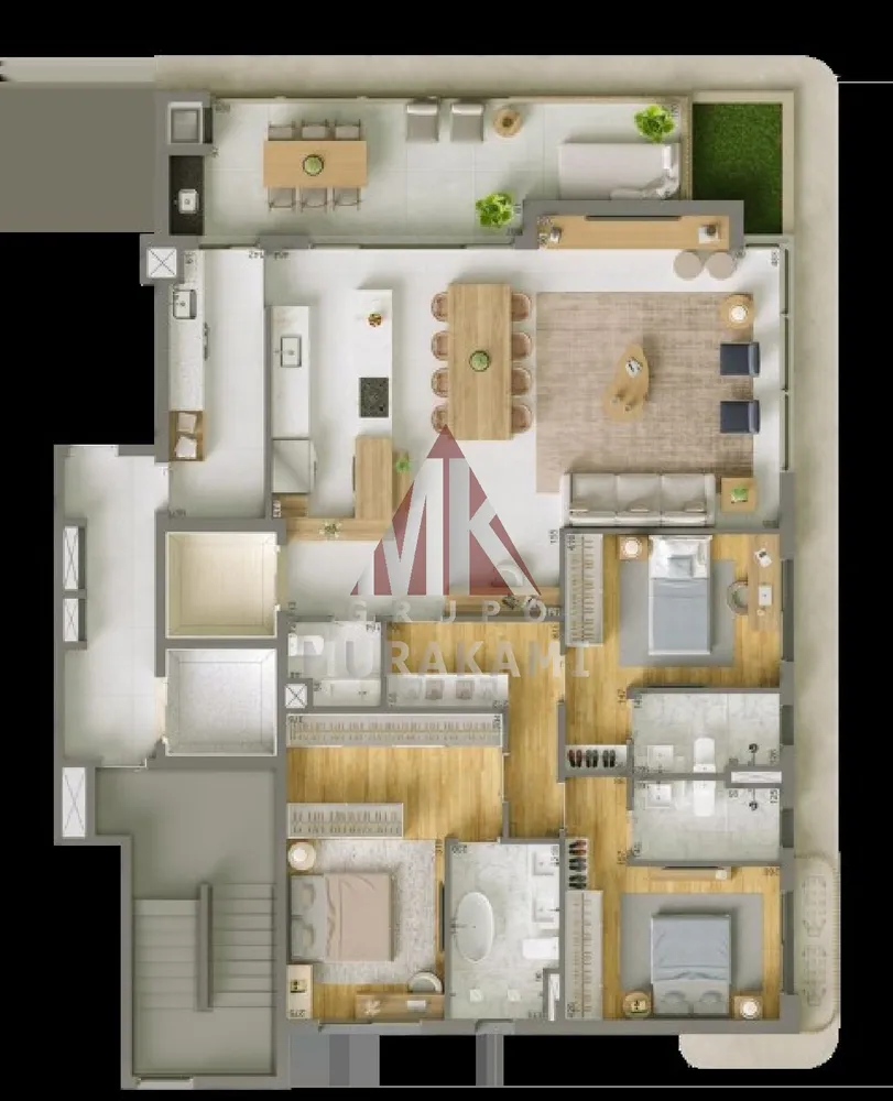 Apartamento, 3 quartos, 155 m² - Foto 15