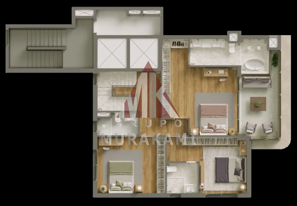 Apartamento, 3 quartos, 214 m² - Foto 13