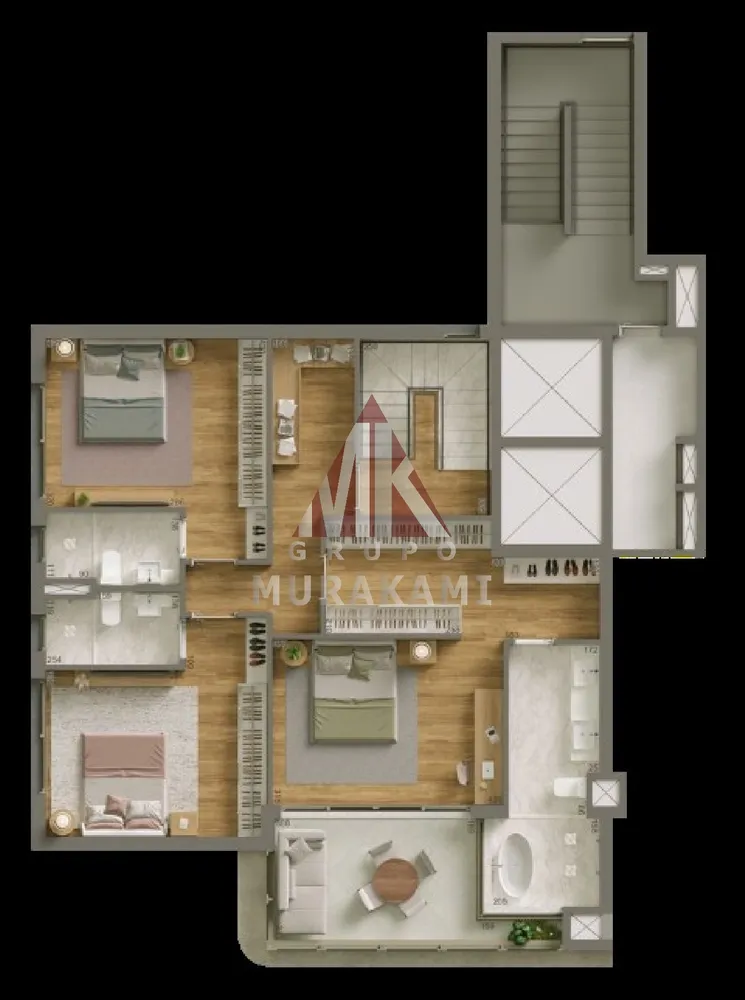 Apartamento, 3 quartos, 214 m² - Foto 15