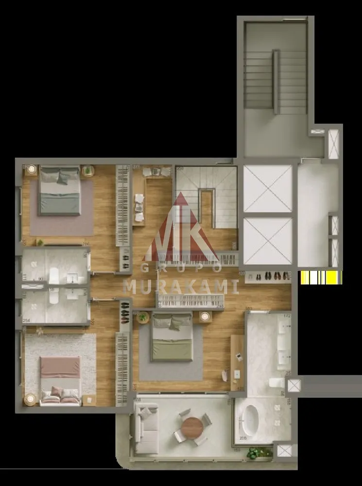 Apartamento, 3 quartos, 136 m² - Foto 15
