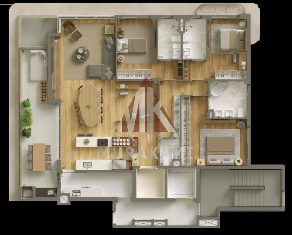 Apartamento, 3 quartos, 136 m² - Foto 13