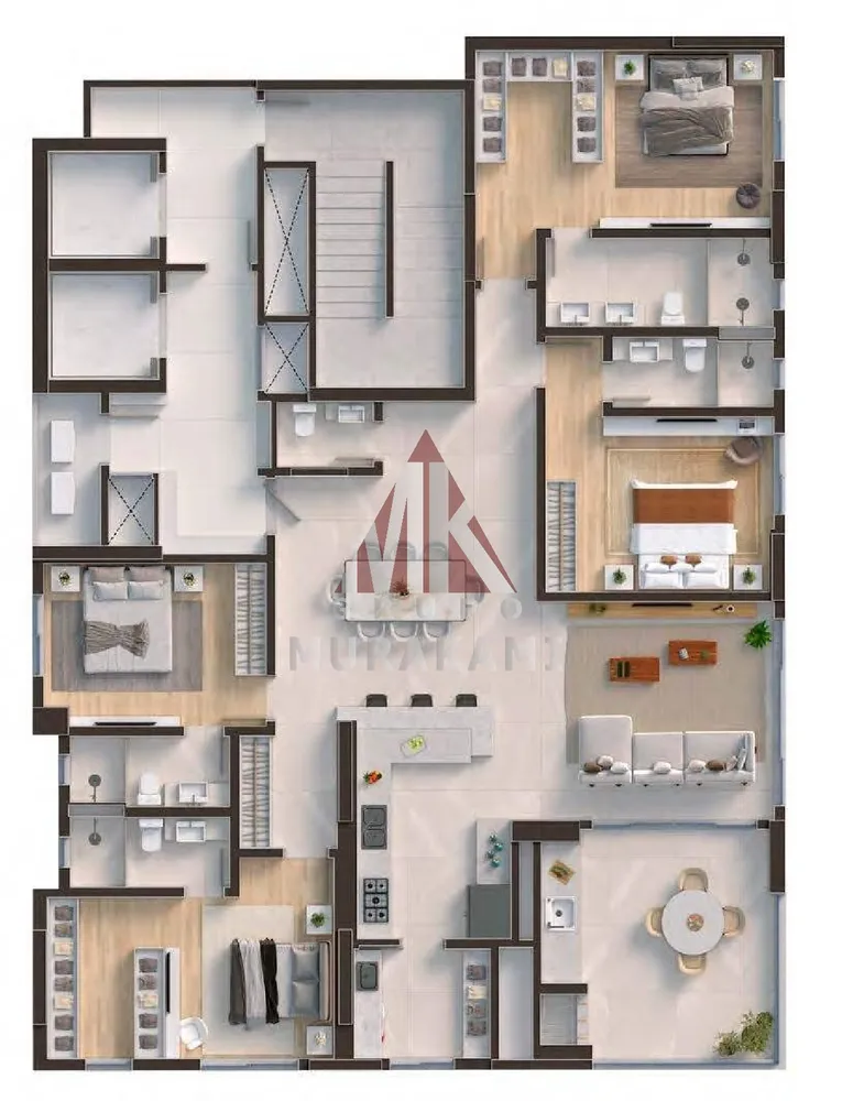 Apartamento, 4 quartos, 350 m² - Foto 15
