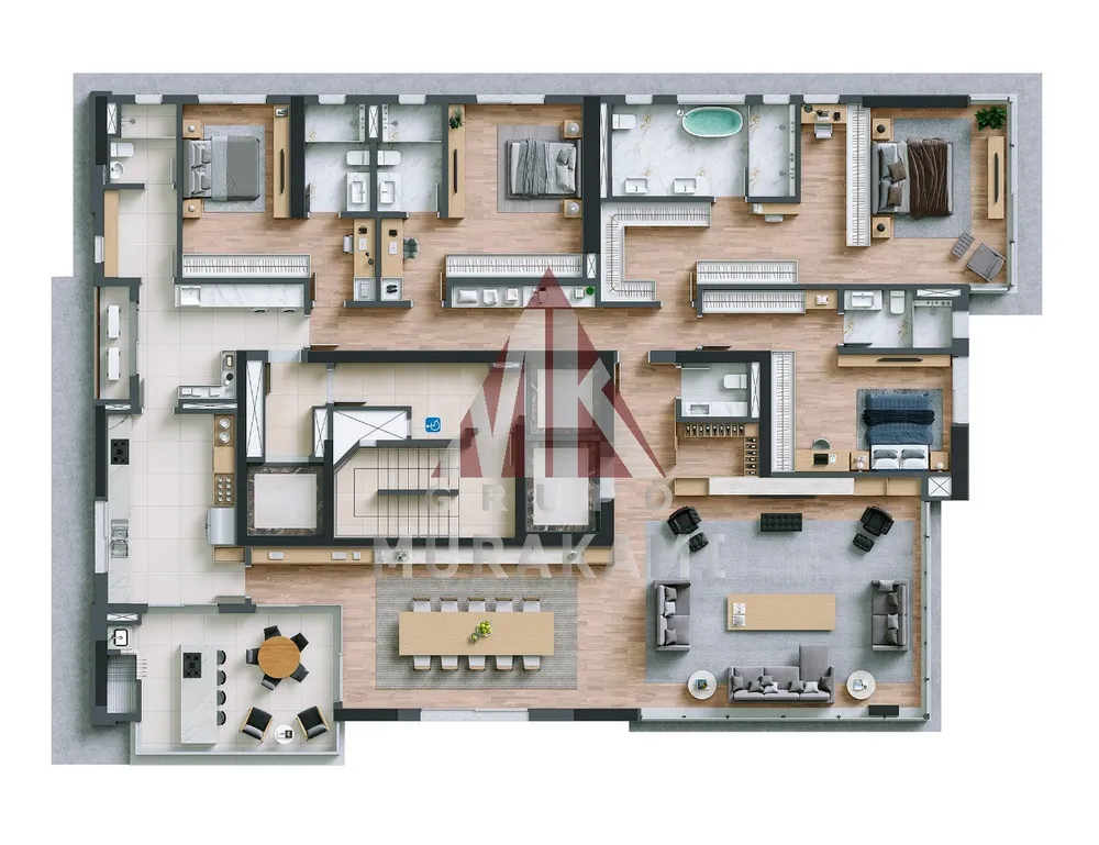Apartamento, 4 quartos, 365 m² - Foto 8