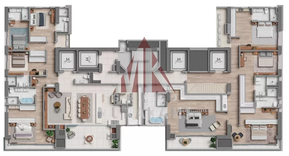 Apartamento, 4 quartos, 178 m² - Foto 2