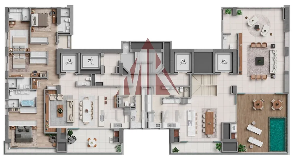 Apartamento, 4 quartos, 178 m² - Foto 16