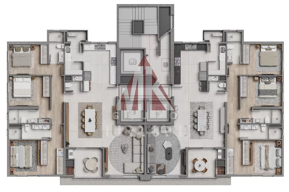 Apartamento, 3 quartos, 152 m² - Foto 3