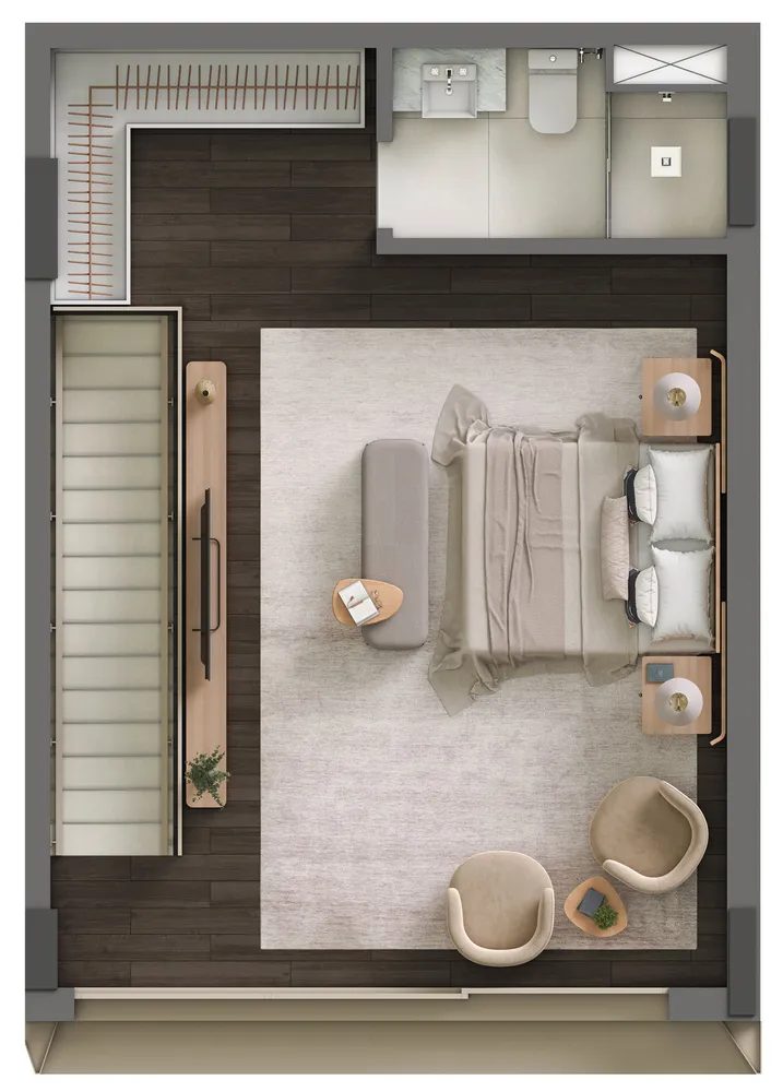 Apartamento, 1 quarto, 61 m² - Foto 13