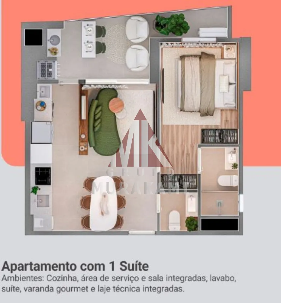 Apartamento, 1 quarto, 34 m² - Foto 24