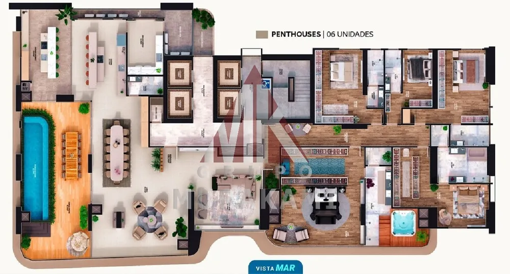 Apartamento, 4 quartos, 291 m² - Foto 15