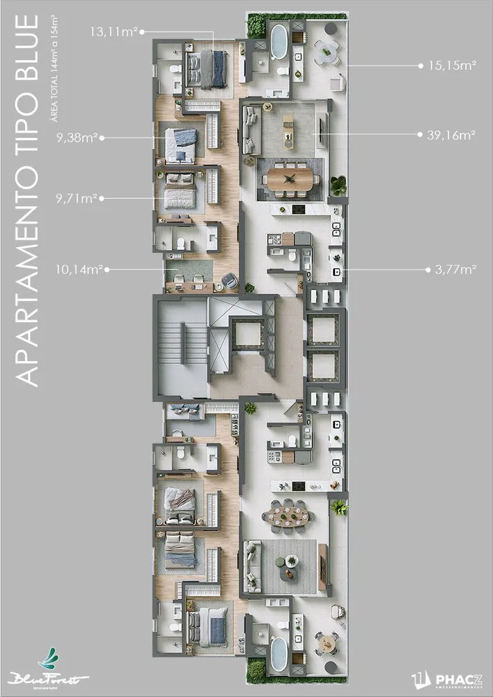 Apartamento, 3 quartos, 151 m² - Foto 4
