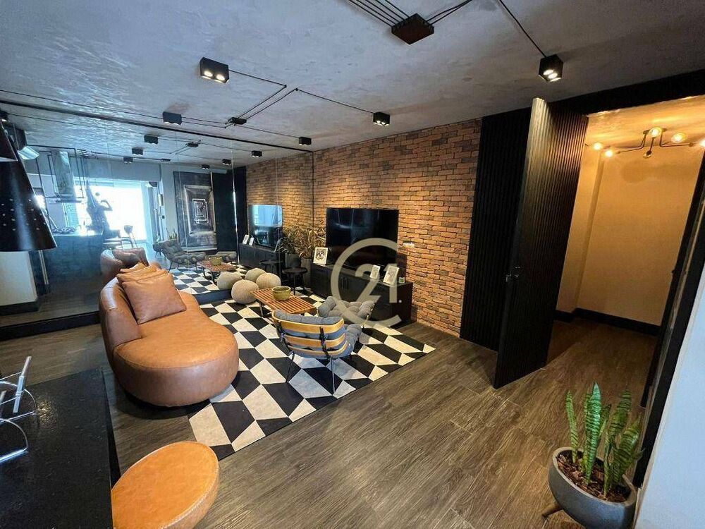 Apartamento à venda com 1 quarto, 104m² - Foto 1