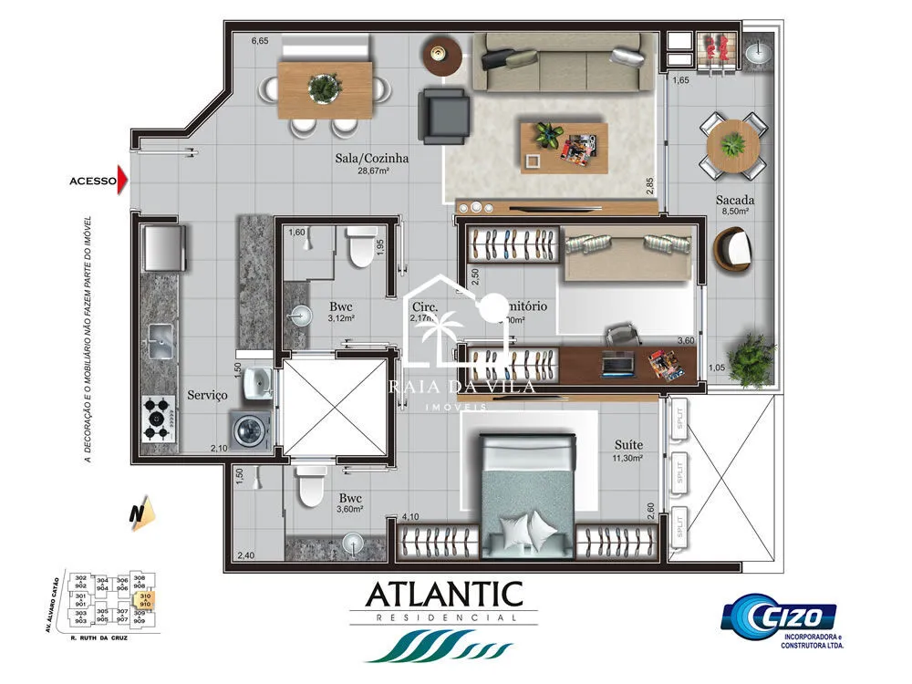 Apartamento, 2 quartos, 74 m² - Foto 7