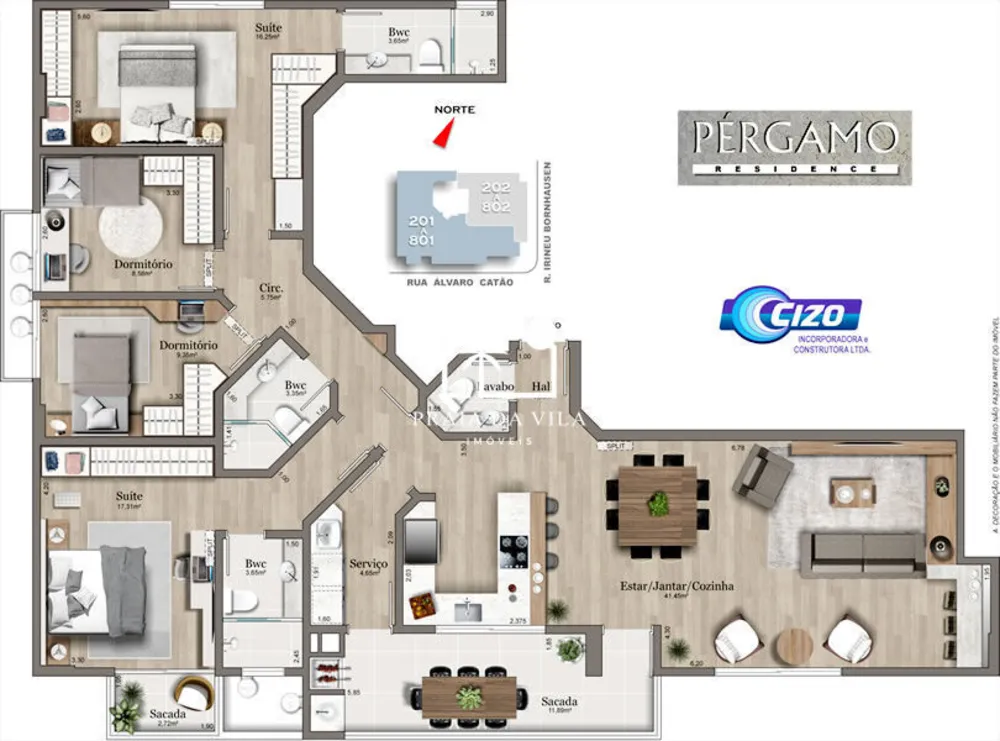 Apartamento, 4 quartos, 150 m² - Foto 1