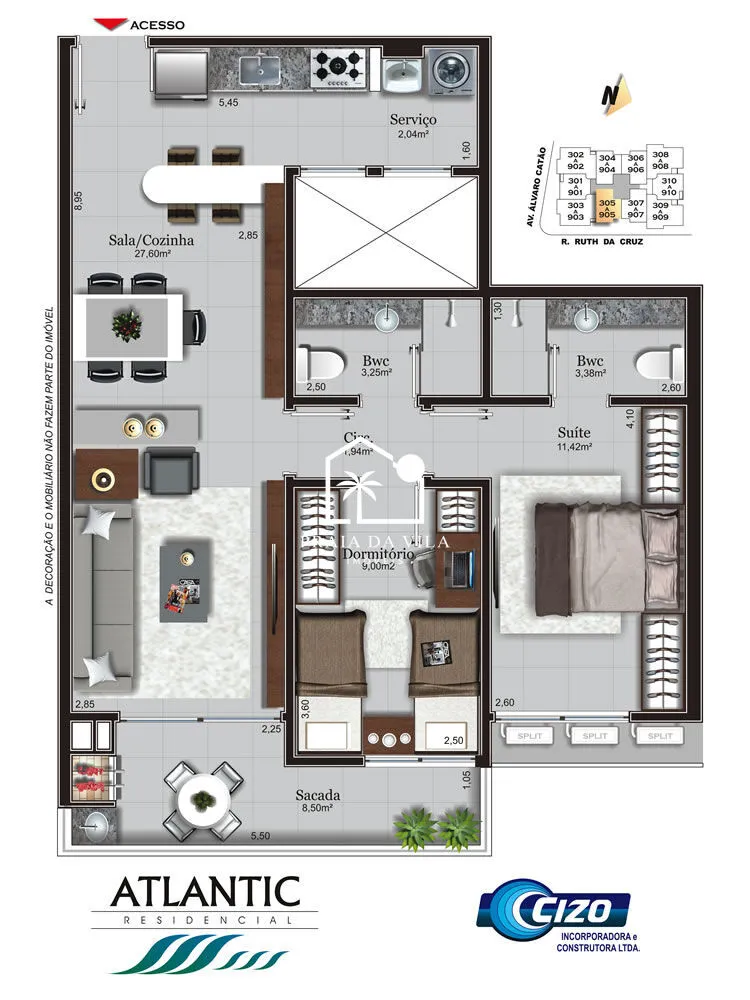 Apartamento, 2 quartos, 75 m² - Foto 15