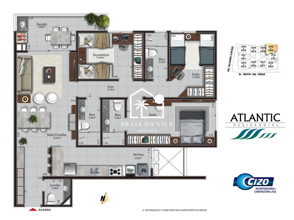 Apartamento, 3 quartos, 109 m² - Foto 16