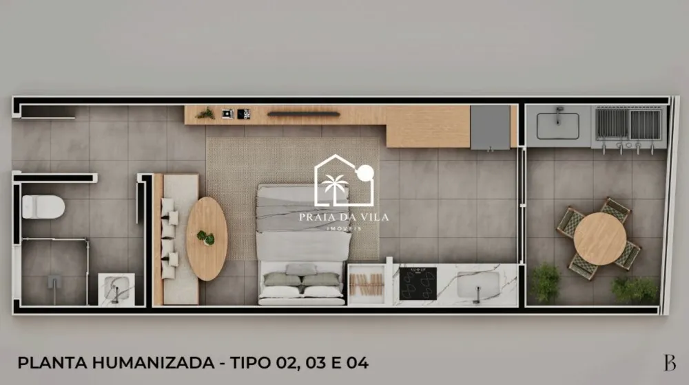 Apartamento, 1 quarto, 32 m² - Foto 5