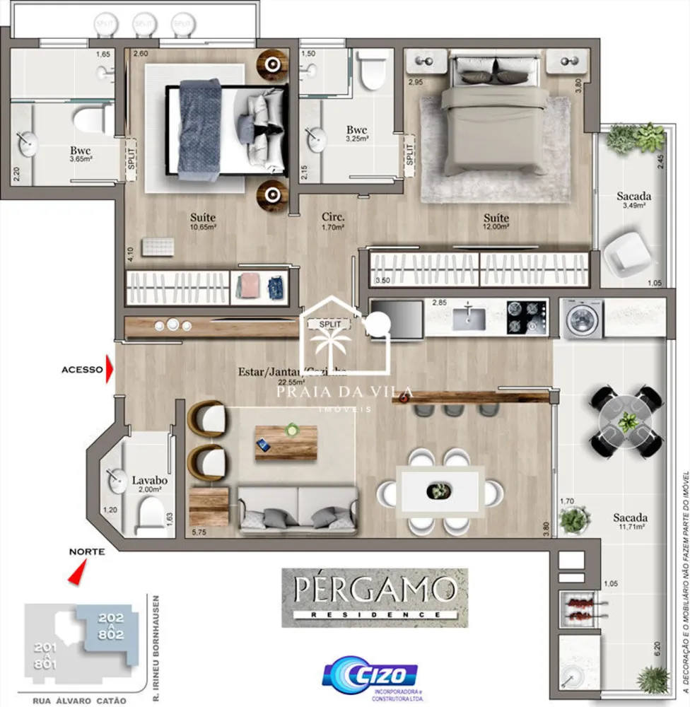 Apartamento, 2 quartos, 78 m² - Foto 5