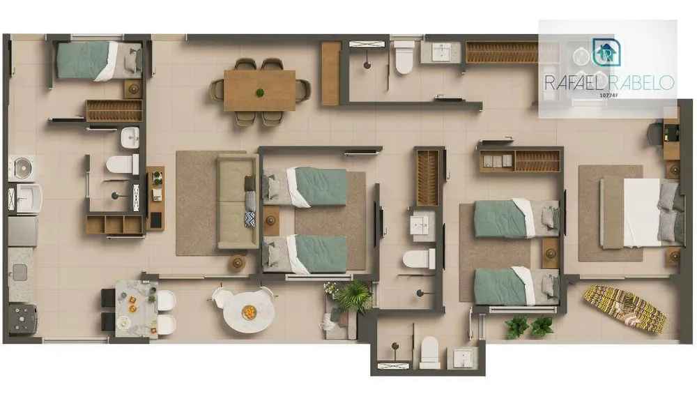 Apartamento, 3 quartos, 104 m² - Foto 11