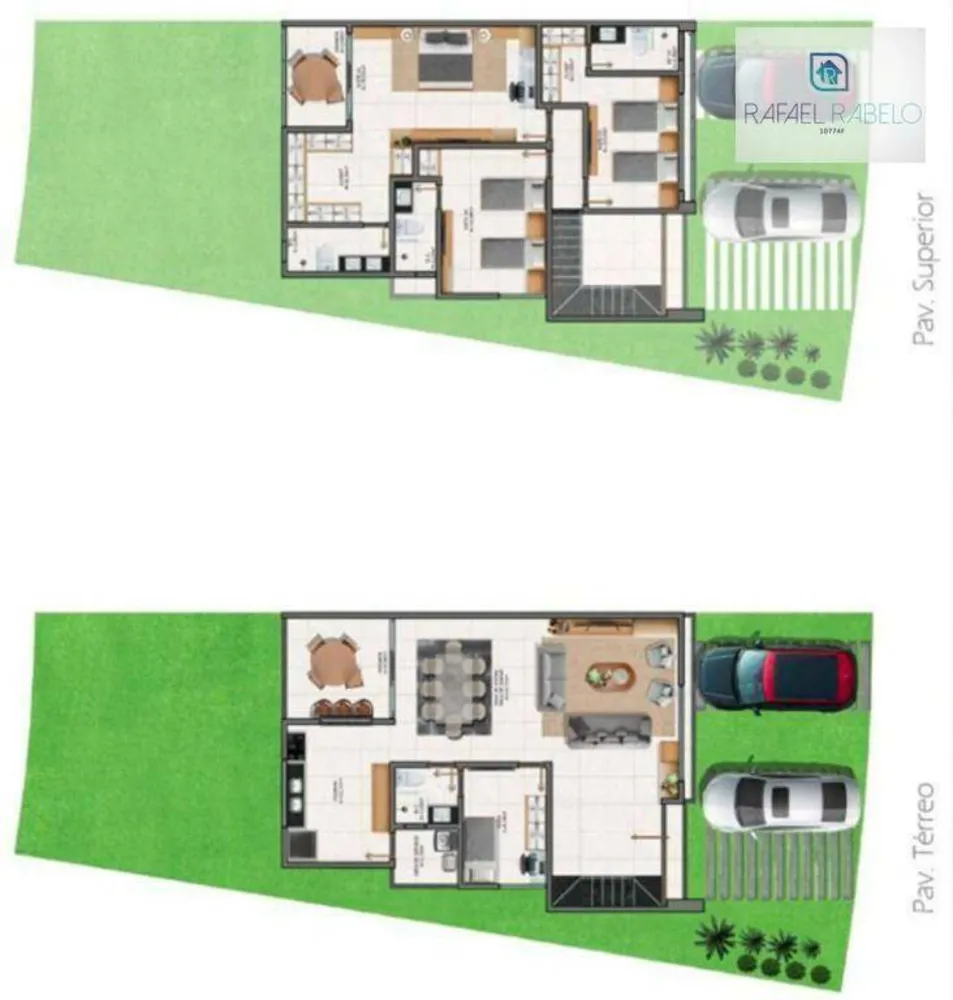 Casa de Condomínio, 4 quartos - Foto 5