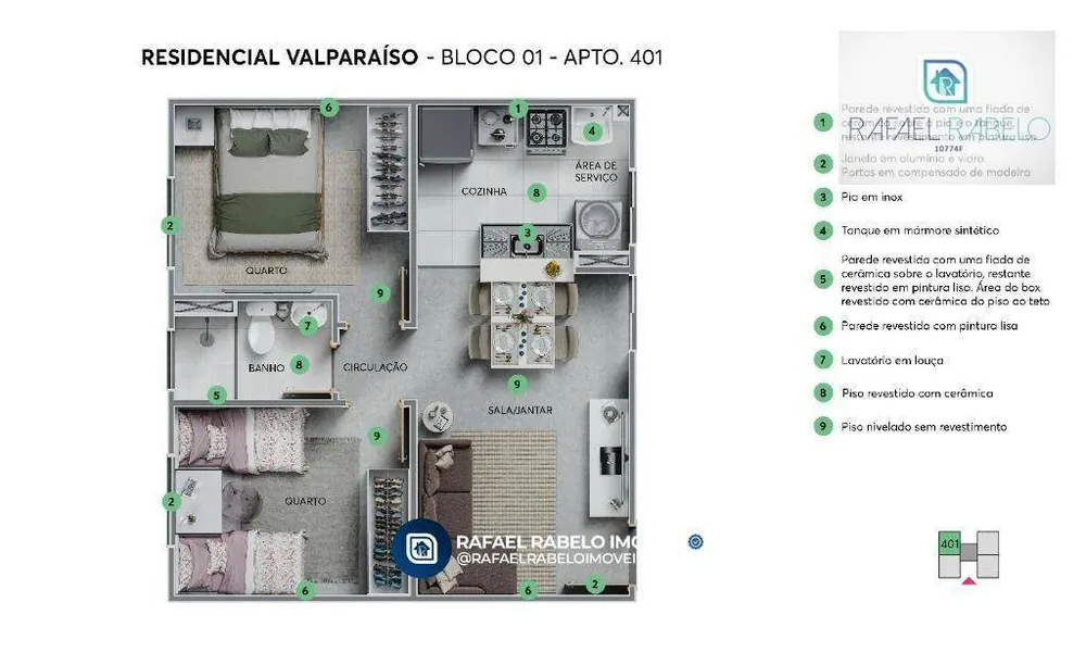 Apartamento, 2 quartos, 38 m² - Foto 12