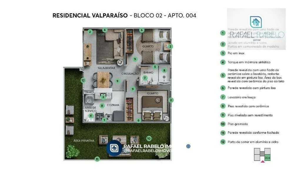 Apartamento, 2 quartos, 38 m² - Foto 10