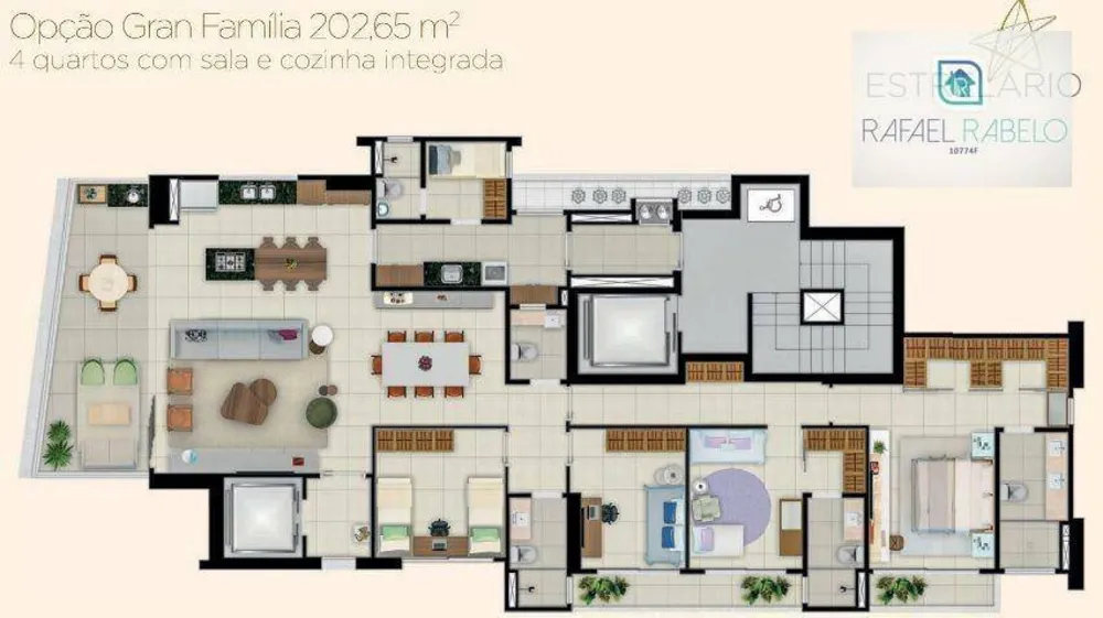 Apartamento, 4 quartos, 202 m² - Foto 8