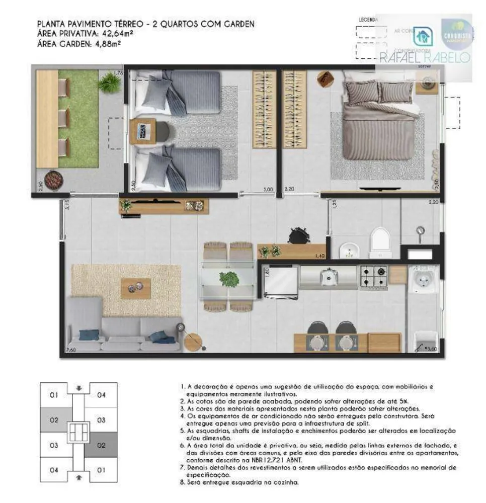 Apartamento, 2 quartos, 47 m² - Foto 18