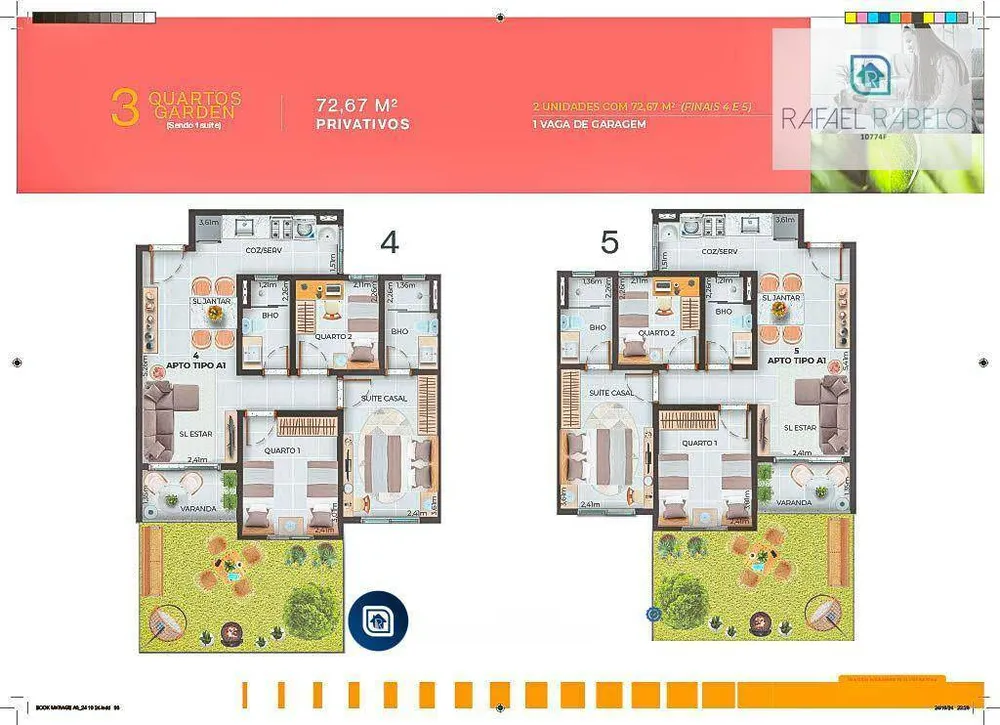 Apartamento, 3 quartos, 54 m² - Foto 12