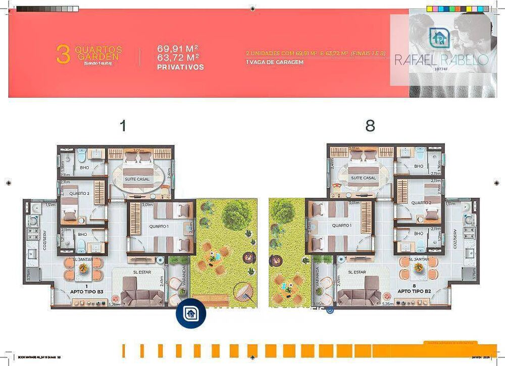 Apartamento, 3 quartos, 54 m² - Foto 4