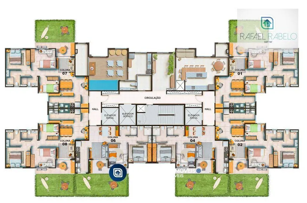 Apartamento, 2 quartos, 53 m² - Foto 7