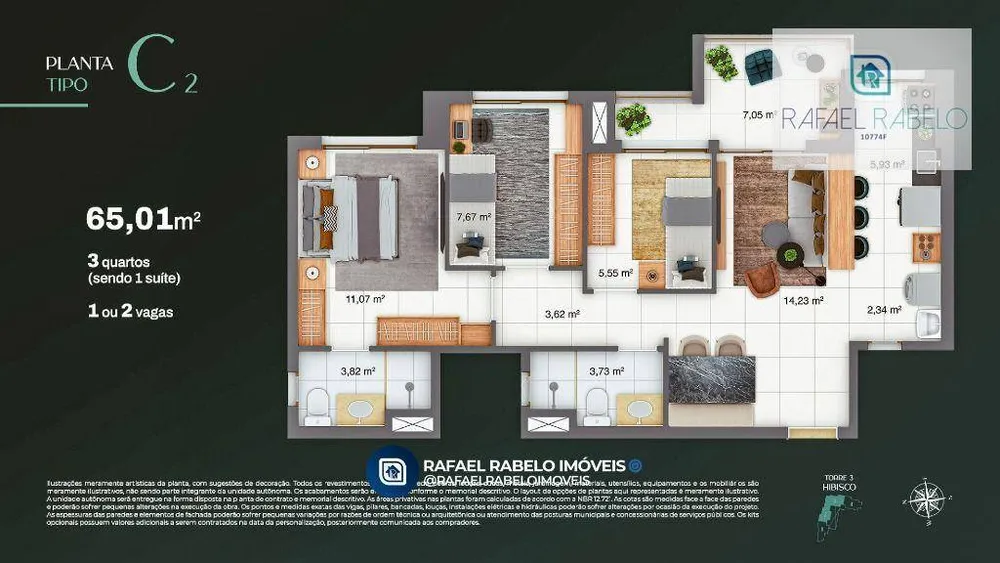 Apartamento, 3 quartos, 121 m² - Foto 8