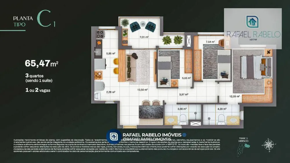 Apartamento, 3 quartos, 121 m² - Foto 11