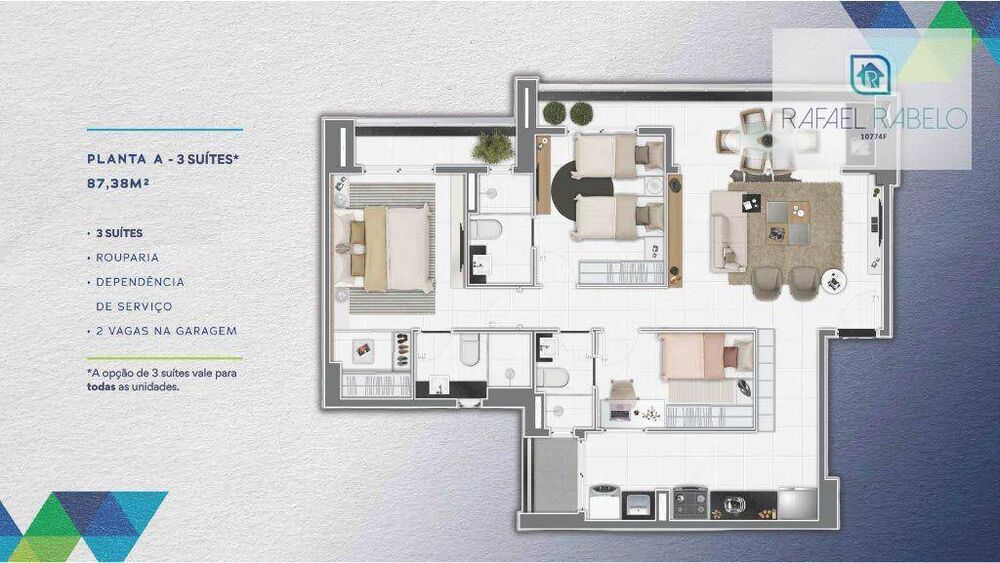 Apartamento, 2 quartos, 86 m² - Foto 37