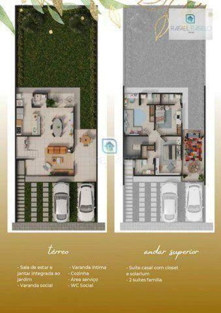 Casa de Condomínio à venda com 3 quartos, 148m² - Foto 1
