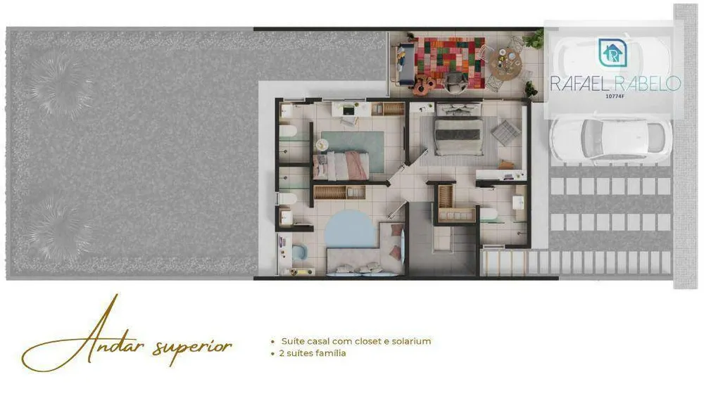 Casa de Condomínio, 3 quartos - Foto 20