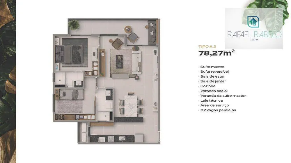 Apartamento, 1 quarto, 67 m² - Foto 8