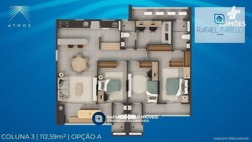 Apartamento, 3 quartos, 86 m² - Foto 2