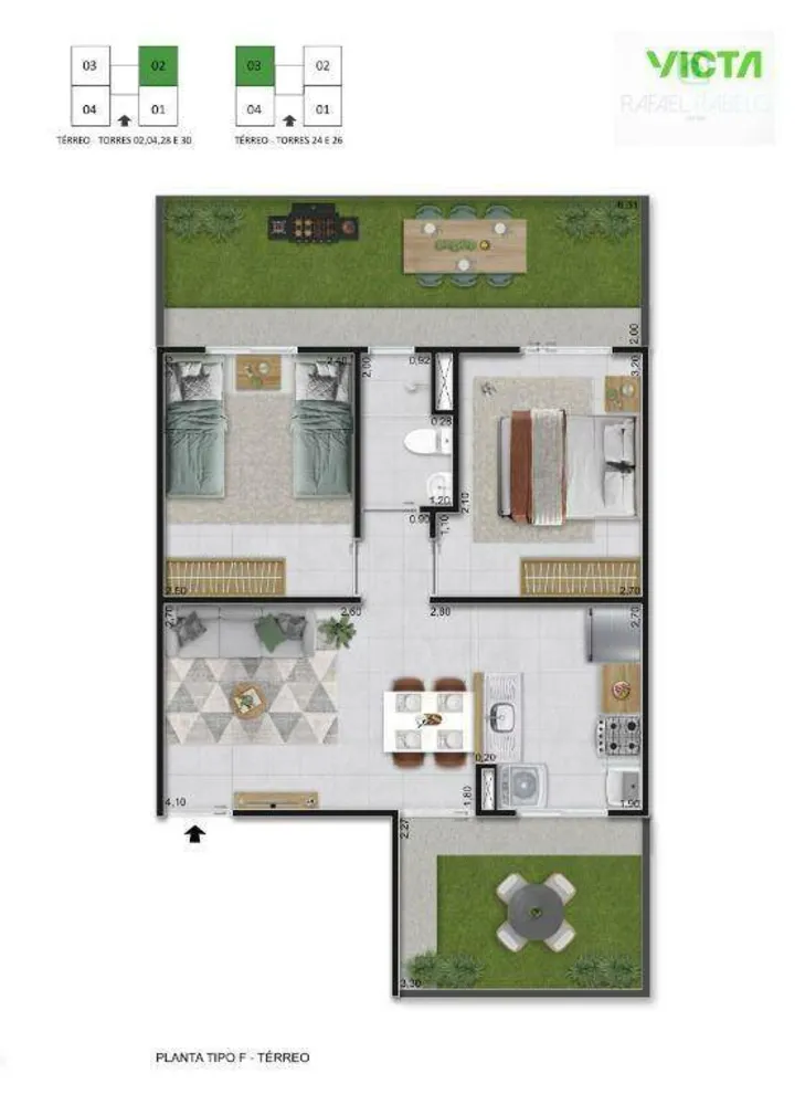 Apartamento, 2 quartos, 40 m² - Foto 10
