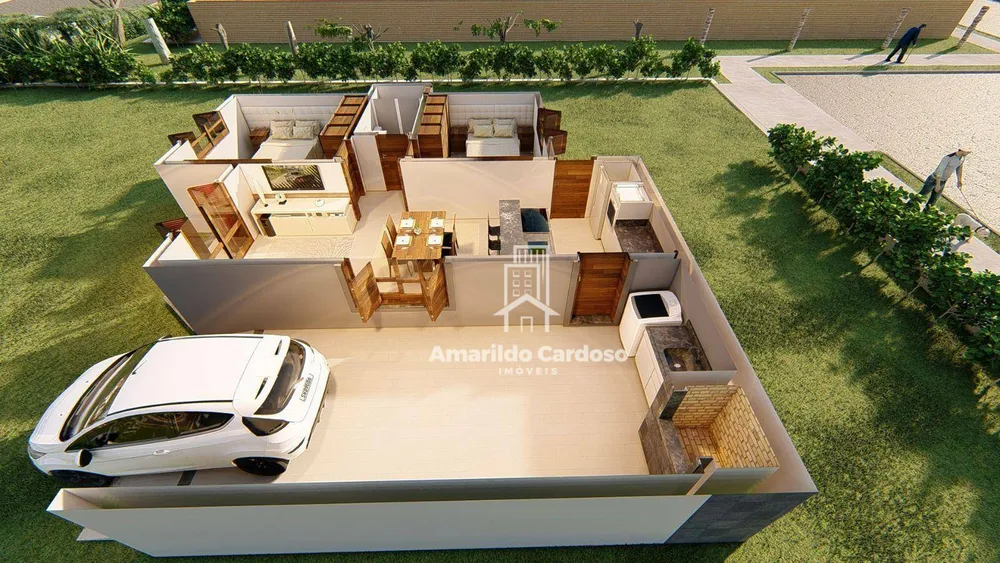 Casa, 2 quartos, 88 m² - Foto 13
