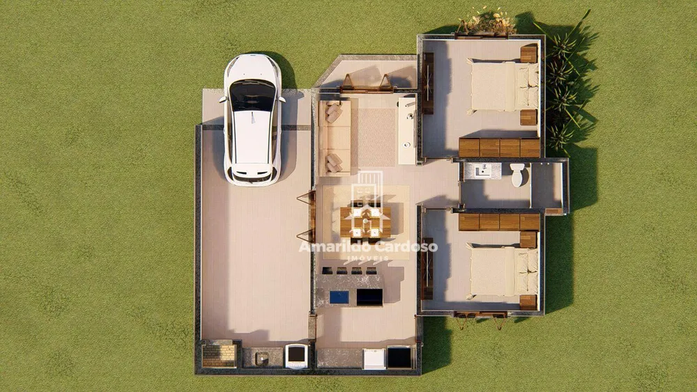 Casa, 2 quartos, 88 m² - Foto 12