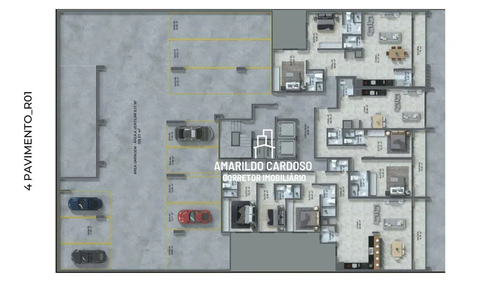 Apartamento, 2 quartos, 58 m² - Foto 3