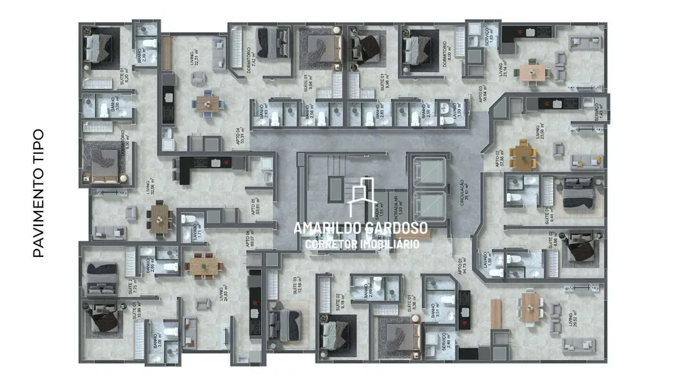 Apartamento, 2 quartos, 58 m² - Foto 8