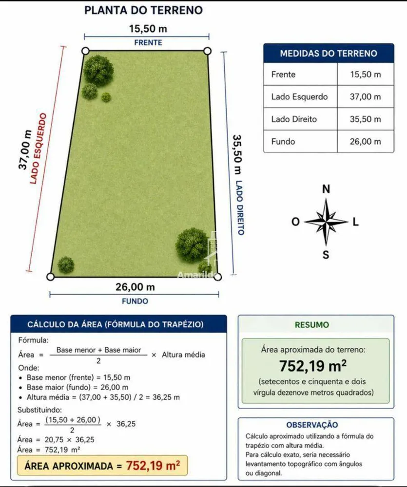 Terreno, 752 m² - Foto 3