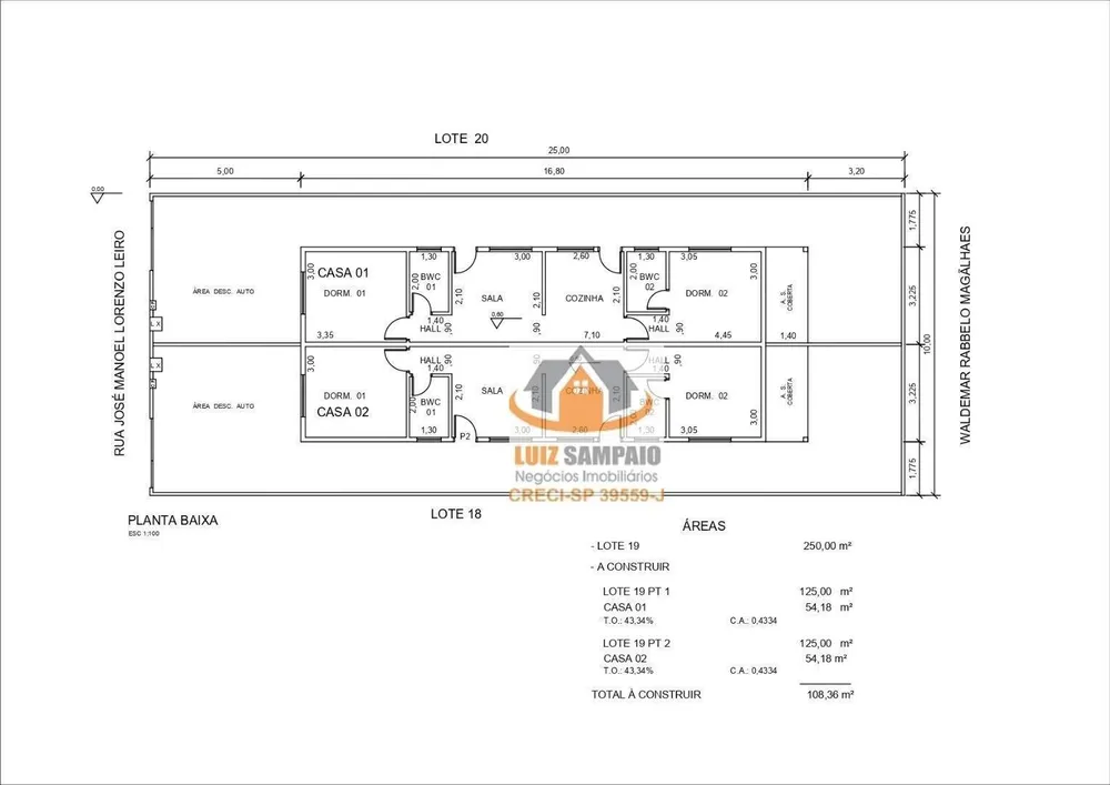 Casa, 2 quartos, 54 m² - Foto 15