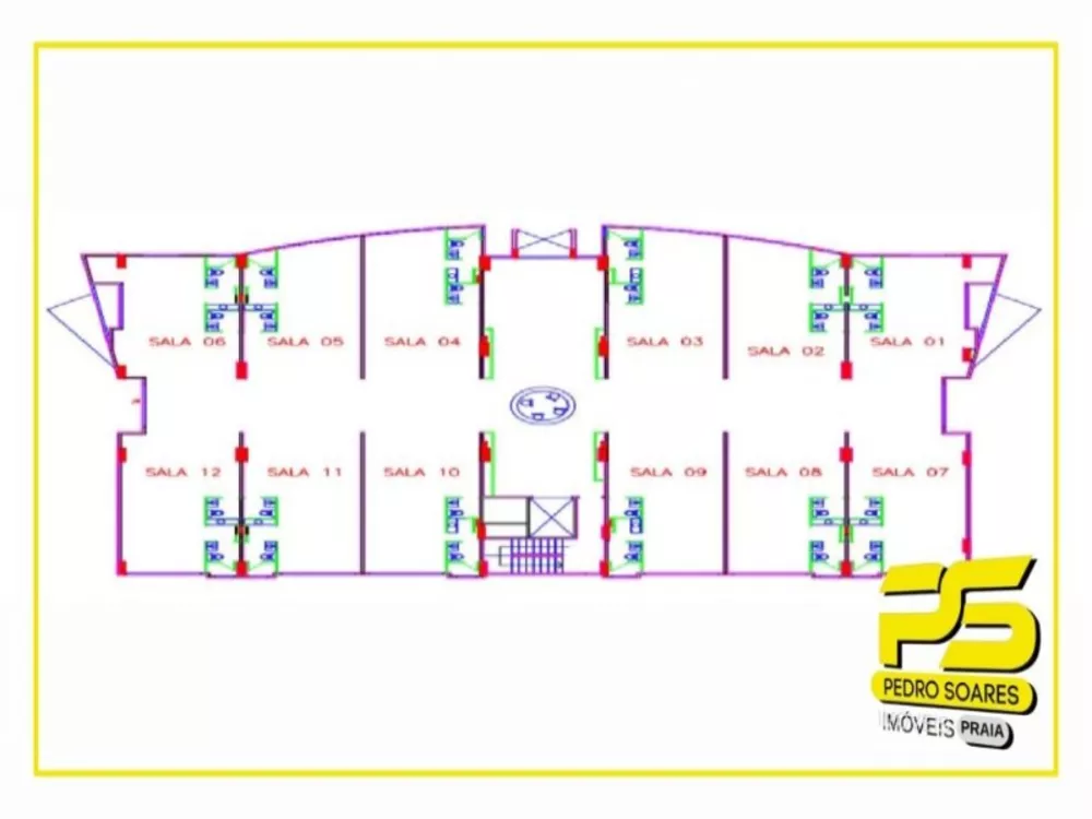 Conjunto Comercial-Sala à venda e aluguel, 51m² - Foto 1