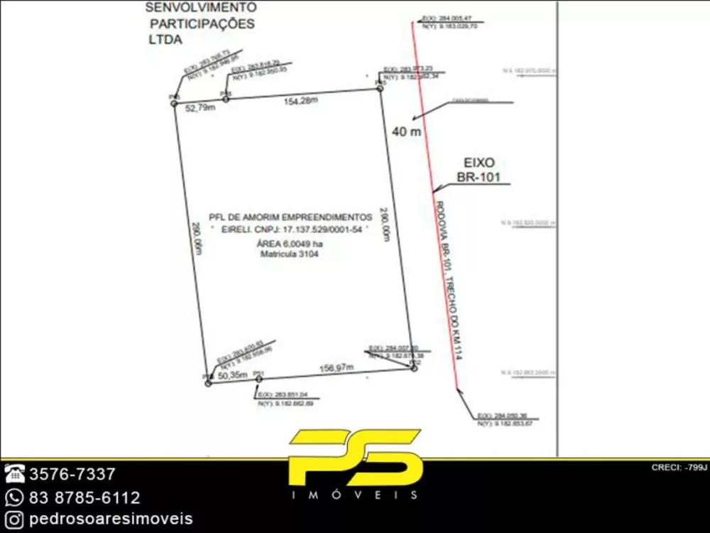 Terreno à venda, 60000m² - Foto 2